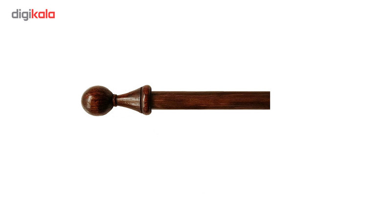 چوب پرده پانچ دکوریما مدل CHB طول 125 سانتیمتر